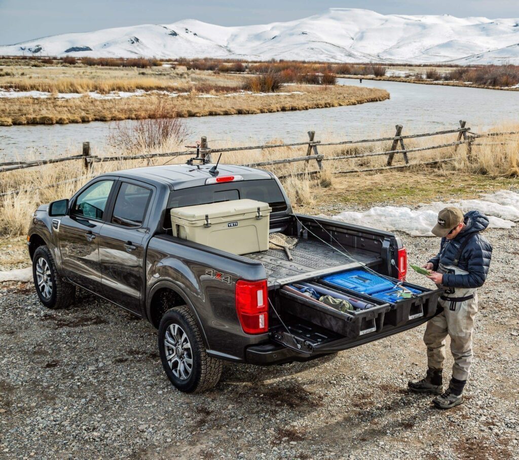 Ford Ranger Raptor Storage Box Ford Ranger, Ford Ranger Raptor DECKED Truck Bed Storage System